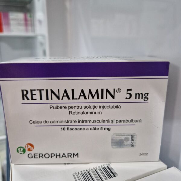 Ретиналамін 5мг 10 шт